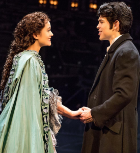 Rodney Ingram and Ali Ewoldt in Phantom of the Opera on Broadway. All I Ask of You