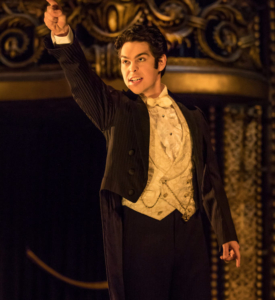 Rodney Ingram as Raoul in Phantom of the Opera on Broadway