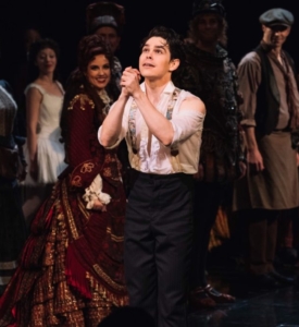 Rodney Ingram taking a stage bow at Phantom of the Opera on Broadway