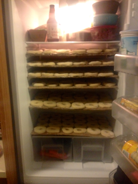 homemade-gourmet-doughnuts-refrigerator