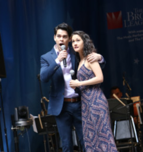 Rodney Ingram and Ali Ewoldt perform in 2017 Stars in the Alley